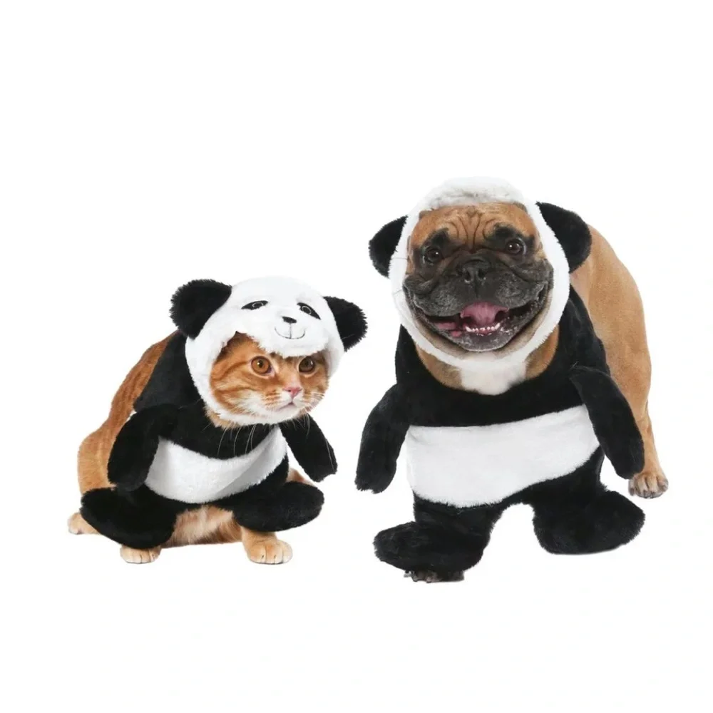 PET PANDA COSTUME NWT
